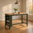 Gasy Counter Height Dining Table, 60 Inch, Mango Wood-108208200