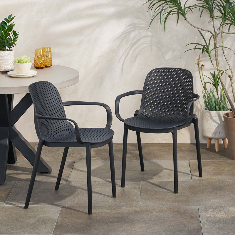 Fauteuil d'appoint décontracté, décontracté et confortable, Noir