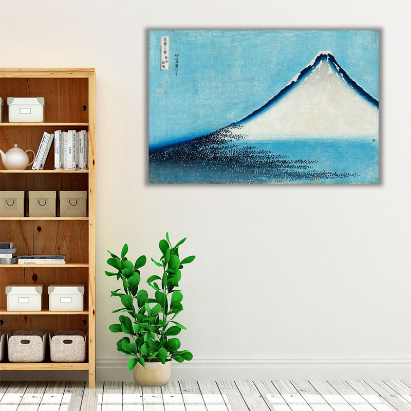Fuji Blue - Canvas Print Wall Art, 20" H x 30" W
