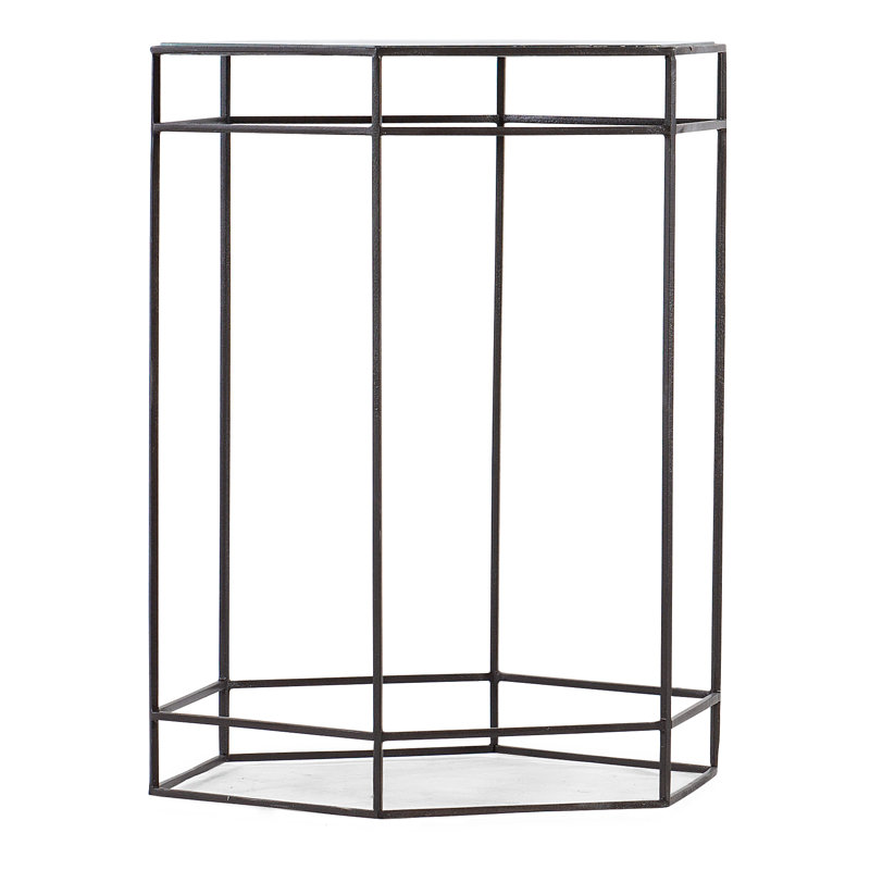 Chiseling Glass End Table