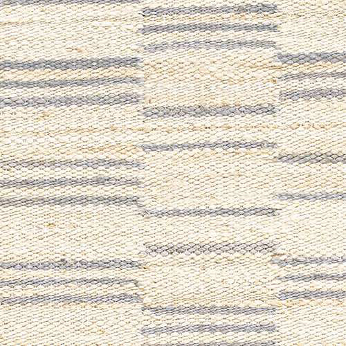 Leni Pewter Blue Handwoven Jute Rug, Rectangle 2' x 3'