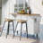 Kitchen Cart With Rubber Wood Drop-Leaf Countertop-2080231587