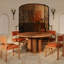 Treccia Round Solid Oak Dining Table