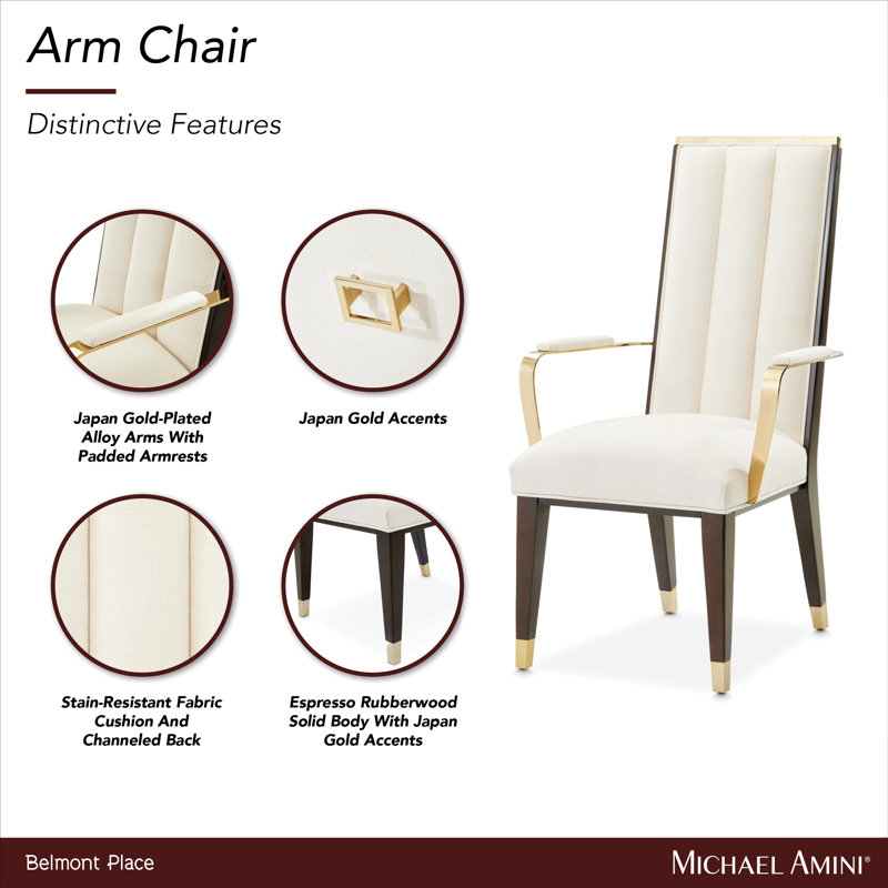 Belmont Place Upholstered Arm Chair