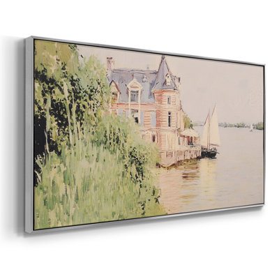 Série paysage - CLxxxxi - Toile tendue avec châssis encadré - Prêt à être accroché