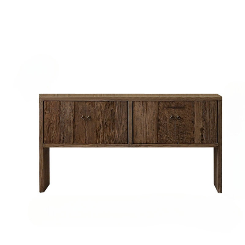 Armoire de véranda en bois rond