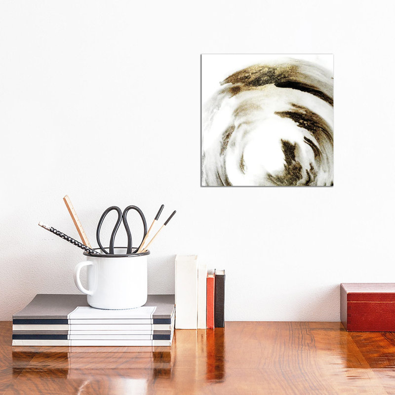 Smeared Circle I - Wrapped Canvas Print, 66.04 cm H x 66.04 cm W x 1.91 cm D