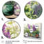 Décoration murale Herbes mauves, herbes vertes et herbes-1827857801-1827857809