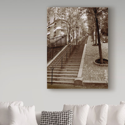 Avisha «Sepia 1», reproduction de photo sur toile tendue
