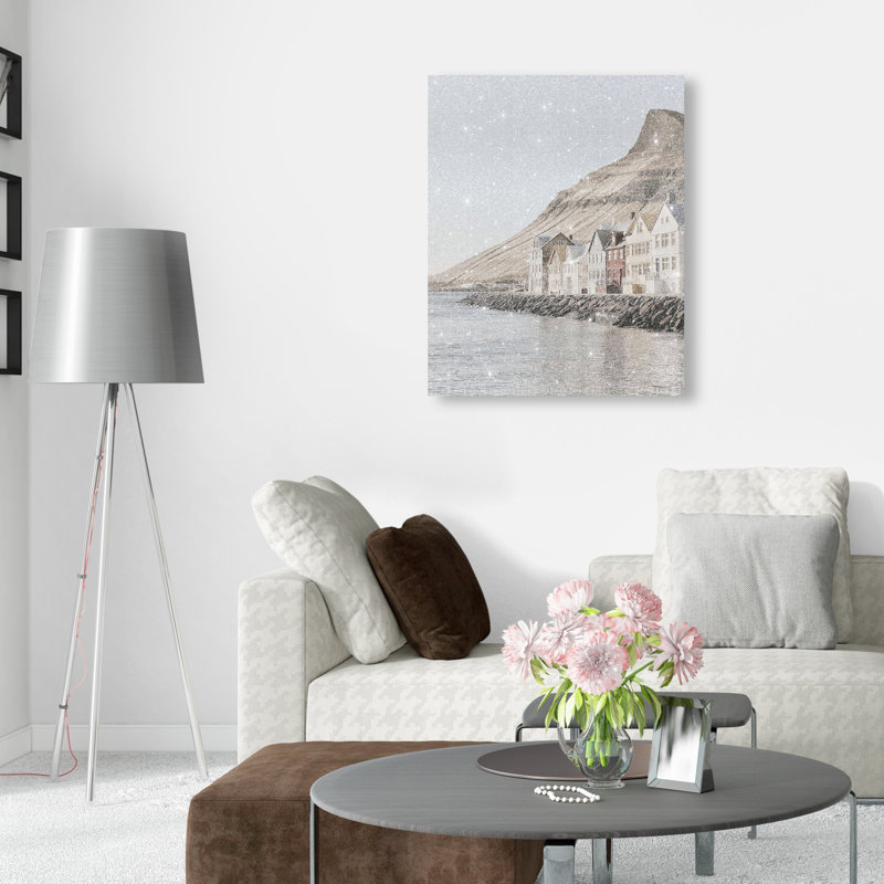 Coastal Homes I by Oliver Gal, Gallery Wrapped, 30"H x 36"W