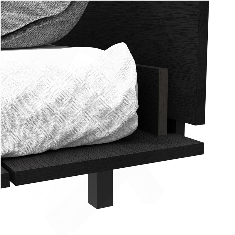 Portoalegre Twin Bed Base, Headboard