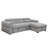 Timon 102 in. Right Facing Sleeper Sectional