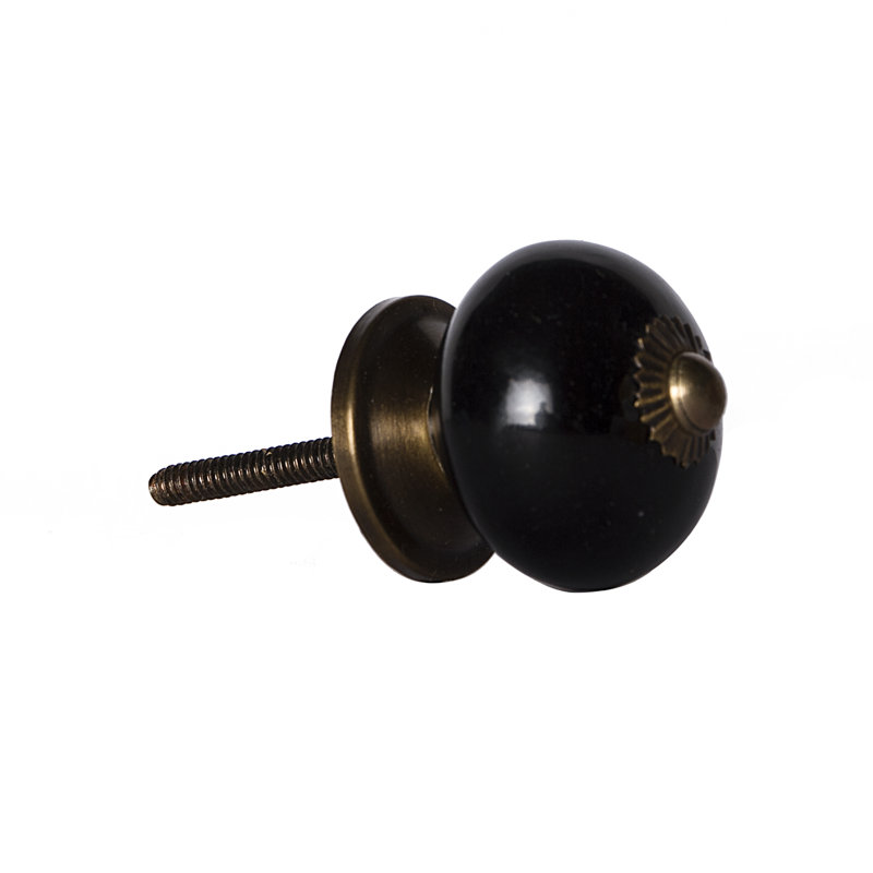 Aintzane Handpainted 1 1/2" Diameter Round Knob Multipack