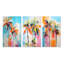 «Palm Trees Palm», 3 pièces sur toile-1189641709-1189641681