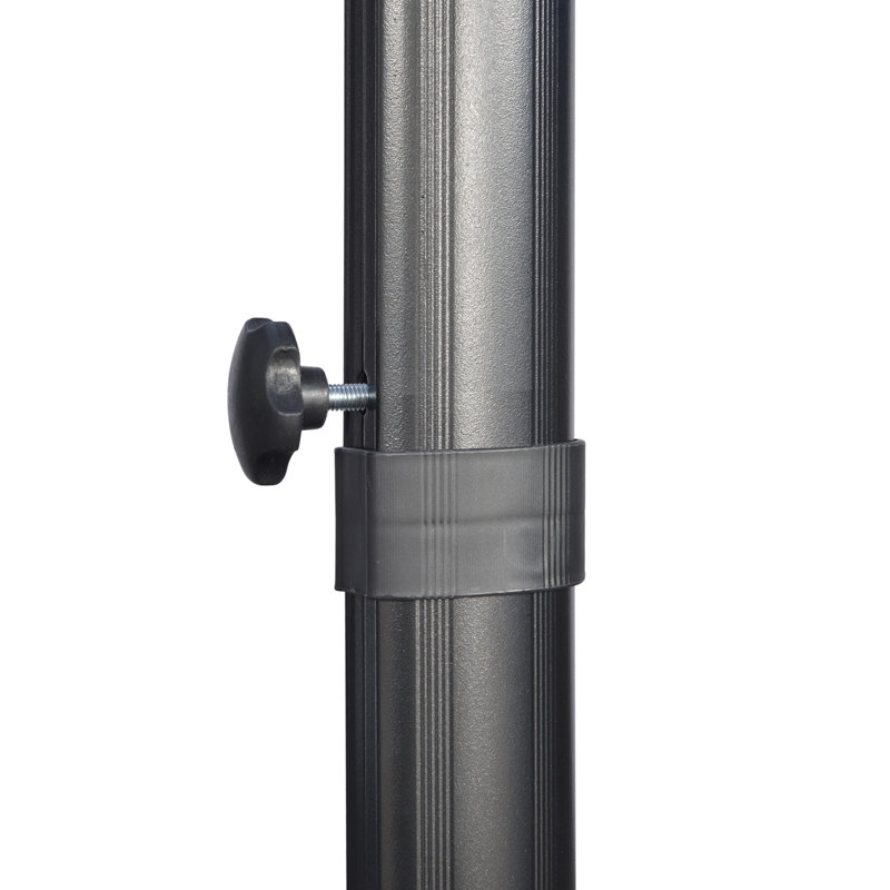 Arens 268cm Cantilever Parasol, Grey