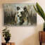 Lodge Twilight II, peinture sur toile encadrée-94361571-94361577