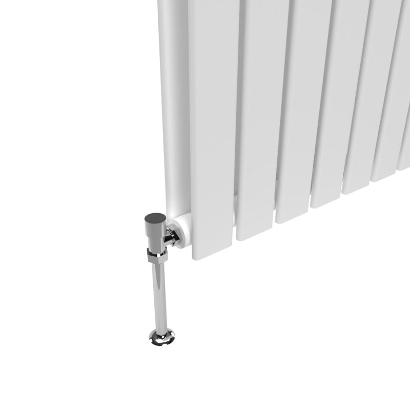 Designer Radiator, 23cm H x 24cm W x 3cm D, White