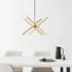 Poco 8 Light Metal Dimmable Sputnik Chandelier