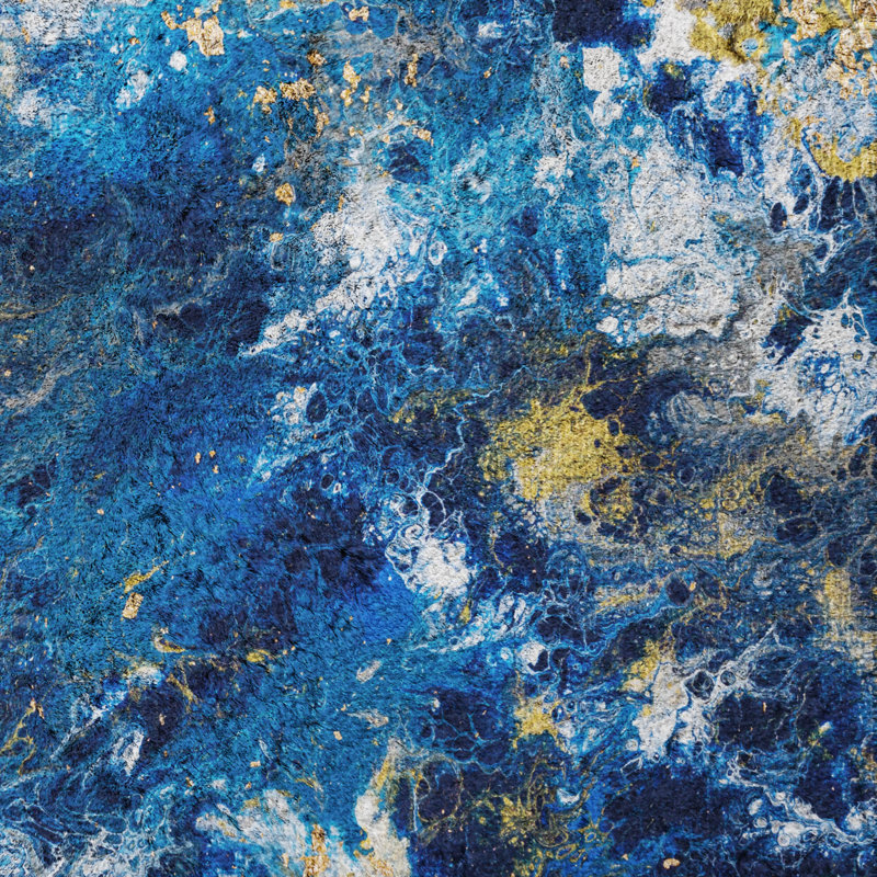 Premium Machine Washable Dream Shag ADS62 Abstract Rug, 8' x 10'