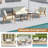 Kiomara 400 - Person Patio Conversation Set with Cushions
