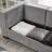 Upholstered Velvet Couch Sofa with Silver Nails Decoration-1377945866-1377945864-1377945862