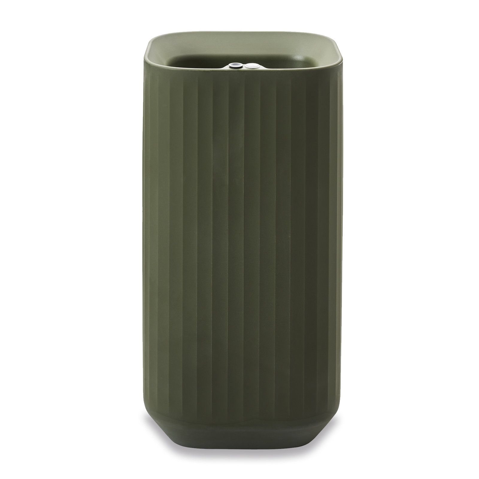 Mod Self Watering Plant Box, Olive, 20" x 20" x 38"H - Tall Square