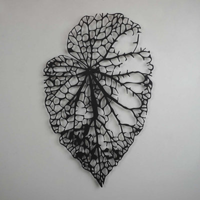Metal Leaf Wall Decor