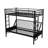 Full-Size On Twin Metal Multi-Functional Bunk Bed