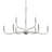 Ilia 9-Light Brushed Nickel Two-Tier Chandelier-127380292