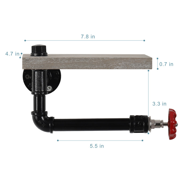 Wall Mounted Toilet Paper Holder