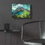 «Sea Turtle Reef» par Tim Jeffs, art mural en acrylique, 16 po x 12 po