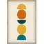 Enclosed Circles - Single Picture Frame Painting-25085955