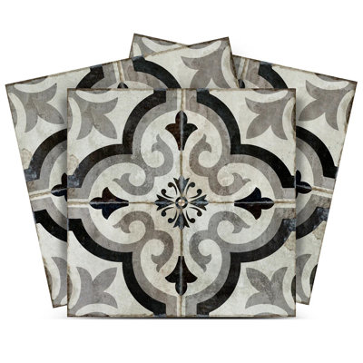 5'' W x 5'' L Vinyl Peel and Stick Mosaic Tile