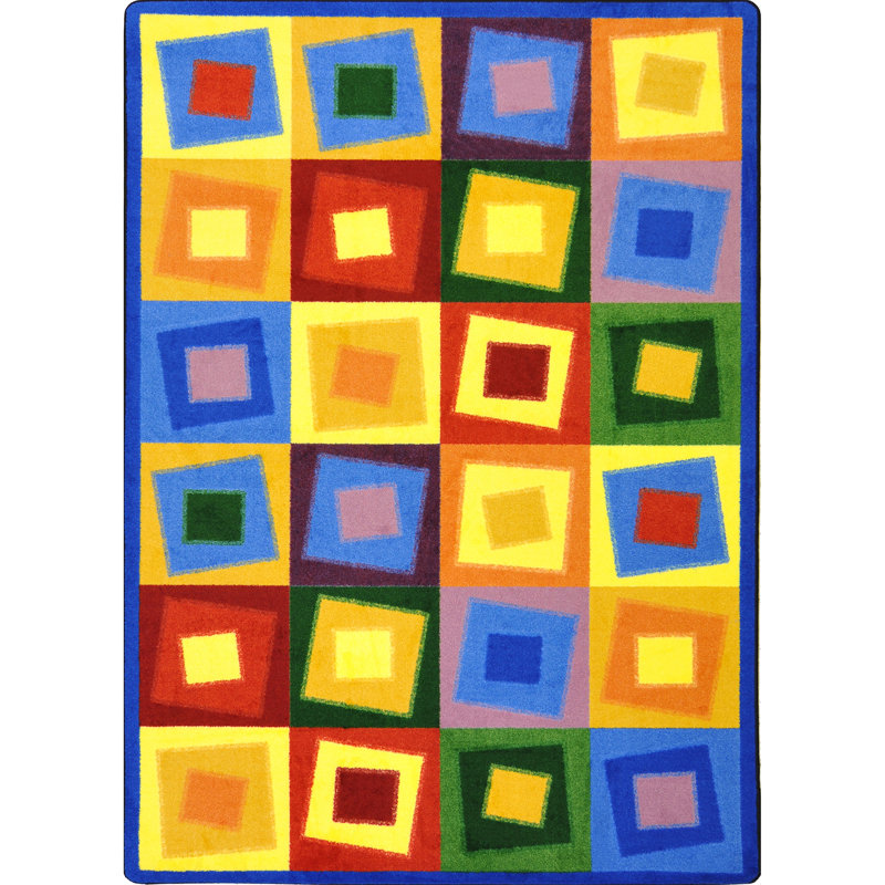 Tapis Whimsy, Rectangle 5 pi 4 po x 7 pi 8 po