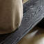 Banc en bois massif noir-2081487264