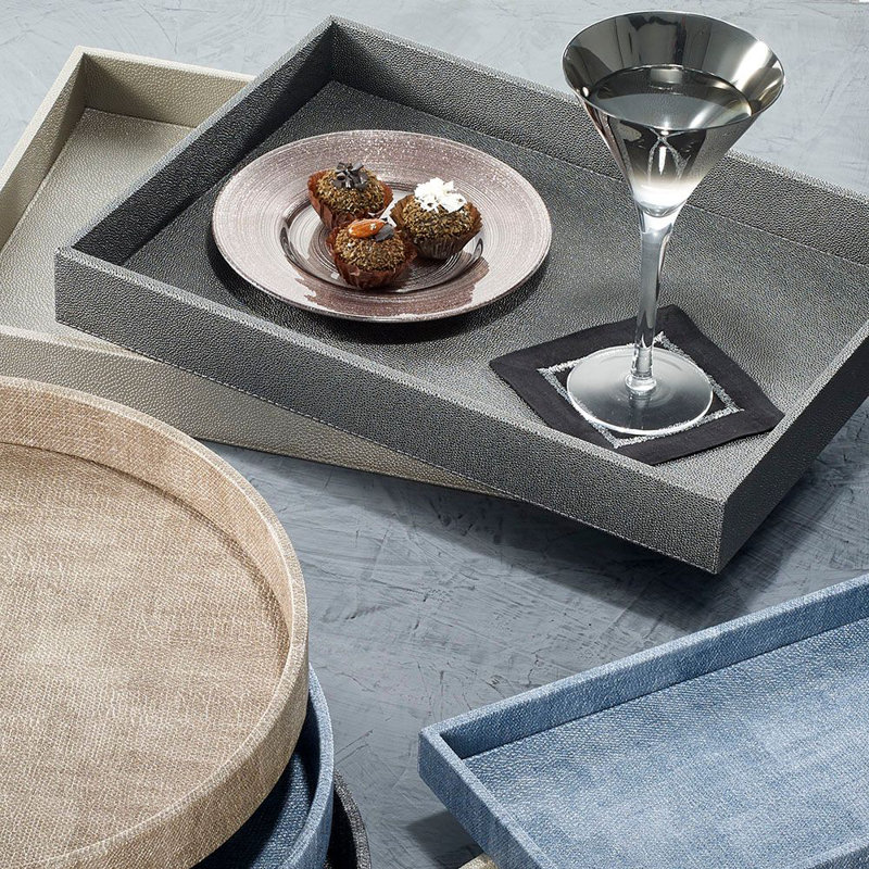 Skate Vinyl Decorative Tray, Navy