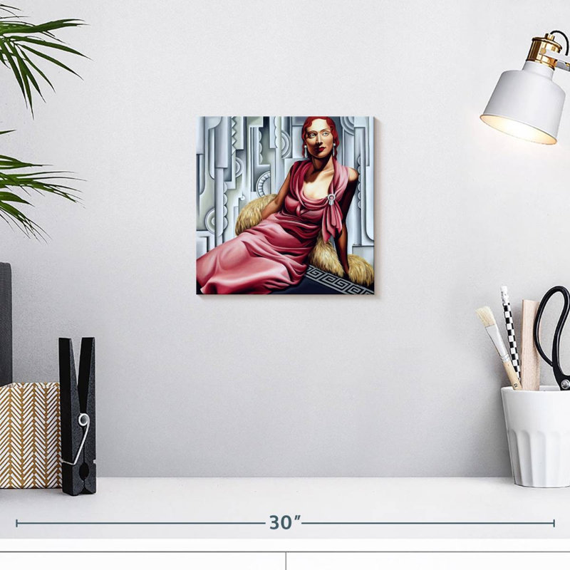 Leisha La vie en rose 2002, H 10 po x l 10 po