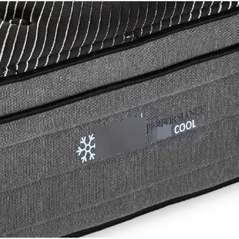 Matelas pour grand lit de 15 po - Pure Ice Ultra pour une nuit de sommeil fraîche et confortable. 2 po avec ressorts enveloppés sur le pourtour à mouvement réduit et mouvement du corps en cuivre, gel, argent et graphite. Réglable. Fabriqué aux États-Unis