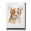 Art mural en toile Winston Porter «Dog Portrait 2» par Katrina Pete, 12 po x 16 po