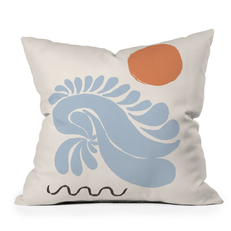 Coussin décoratif d'extérieur Sunset by the Ocean Shanasart, H 20 po x l 20 po
