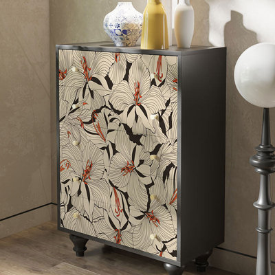 Armoire de décoration rétro