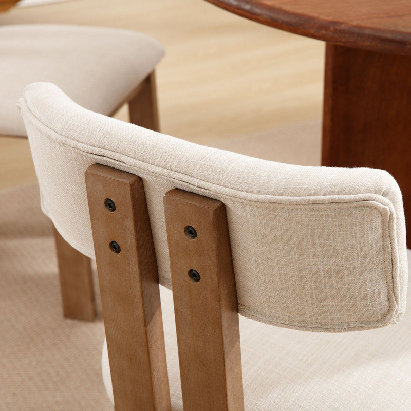 Linen Blend Accent in Beige