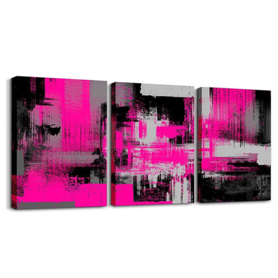 3 Piece Wrapped Canvas Wall Art