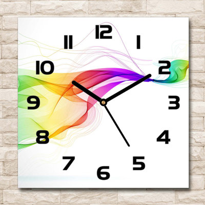 Julani Glass Wall Clock