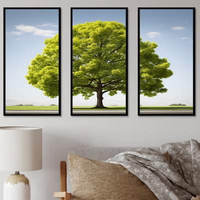 «American Basswood Elegance - Tree Amercian Basswood», ensemble de reproduction d'art mural