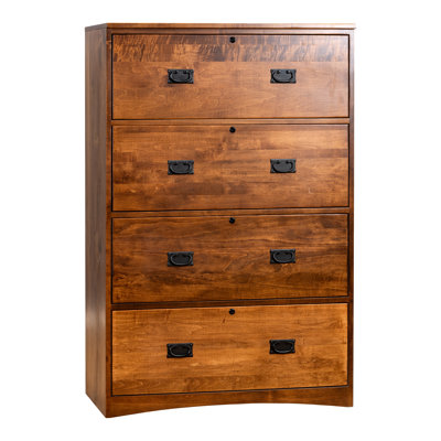 4 - Drawer Lateral Filing Cabinet by Loon Peak