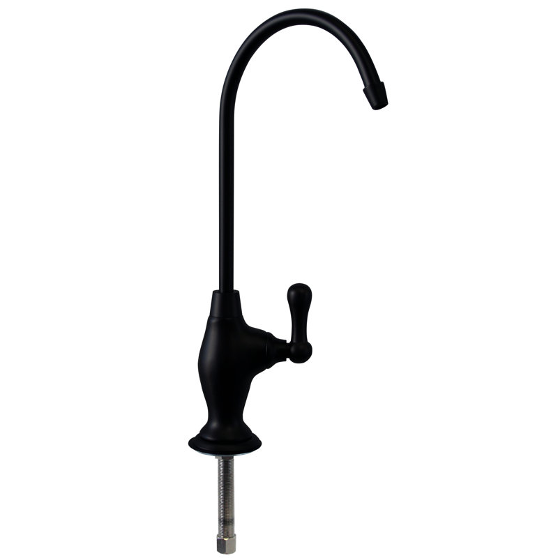Robinet distributeur d'eau froide à une poignée 10 po Westbrass, Noir mat