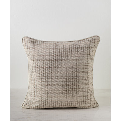 Housse de coussin texturée