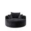 Fauteuil-lit en chenille de 55 po sans assemblage requis, pour salon, chambre à coucher, salon, zones de projection