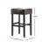 Upholstered Counter Stool with Solid Wood Frame-15849845-100566292